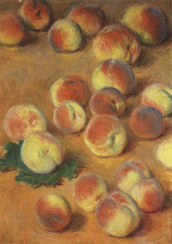 Peaches, Claude Monet